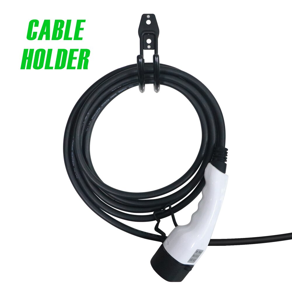 Electric Vehicle Charger Control Box Holder EV Chargeing Cable Hook Wallbox Holder Cable Holder Easy Install