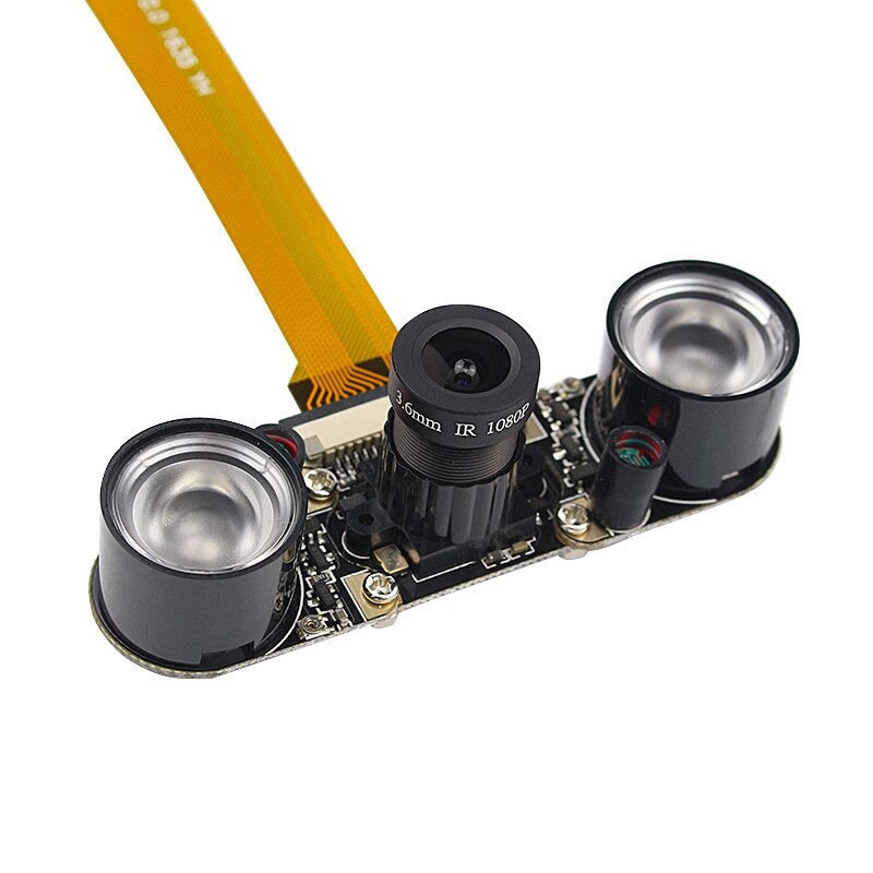 Til raspberry pi zero kamera brændvidde justerbar 5mp webcam nat kamera modul ffc kabel til raspberry pi zero w