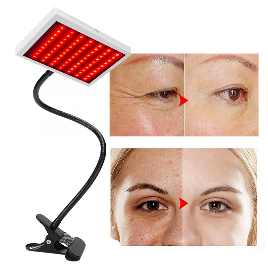 Portable Photon Beauty Lamp Red Blue Light Face Light Facial Body Therapy Machine Ultrasonic Face Cleaning