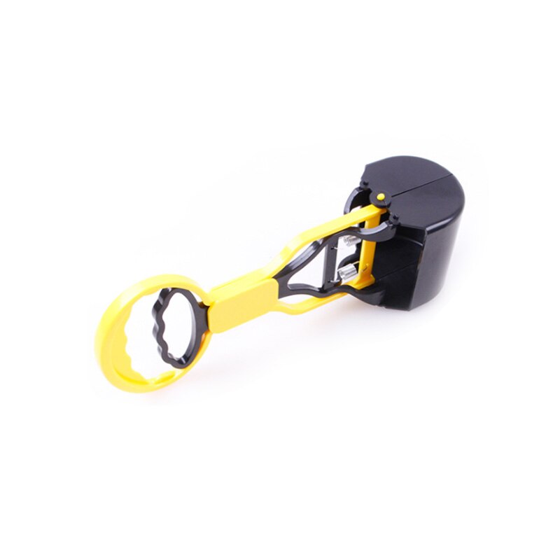 Sac de Merde De chien Accessoires Pour Chien Scooper En Dents de Scie Pour Animaux De Compagnie Chien Chat Cour Propre Nettoyage Ramasser Clip Petit Caca: YELLOW