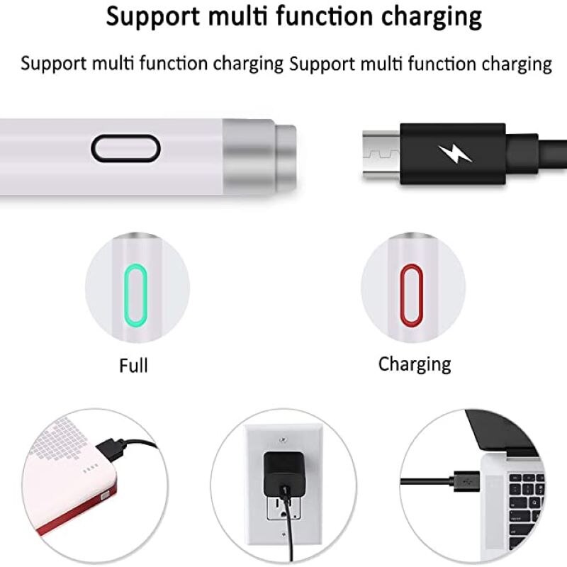 Stylet numérique actif pour écrans tactiles compatible avec iphone 6/7/8/ x/xr, ipad, samsung, téléphones et tablettes
