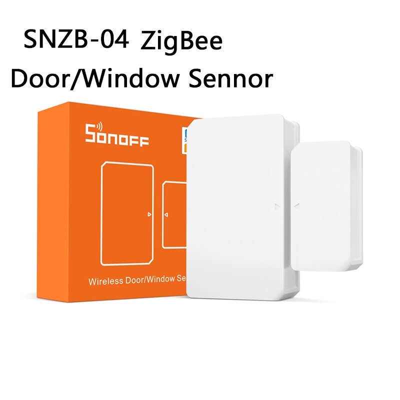 Sonoff zigbee kit snzb 02/03/04 temperatur &amp; fuktsensor rörelsedörr/fönstersensor ewelink smart home för sonoff zbbridge: Snzb -04