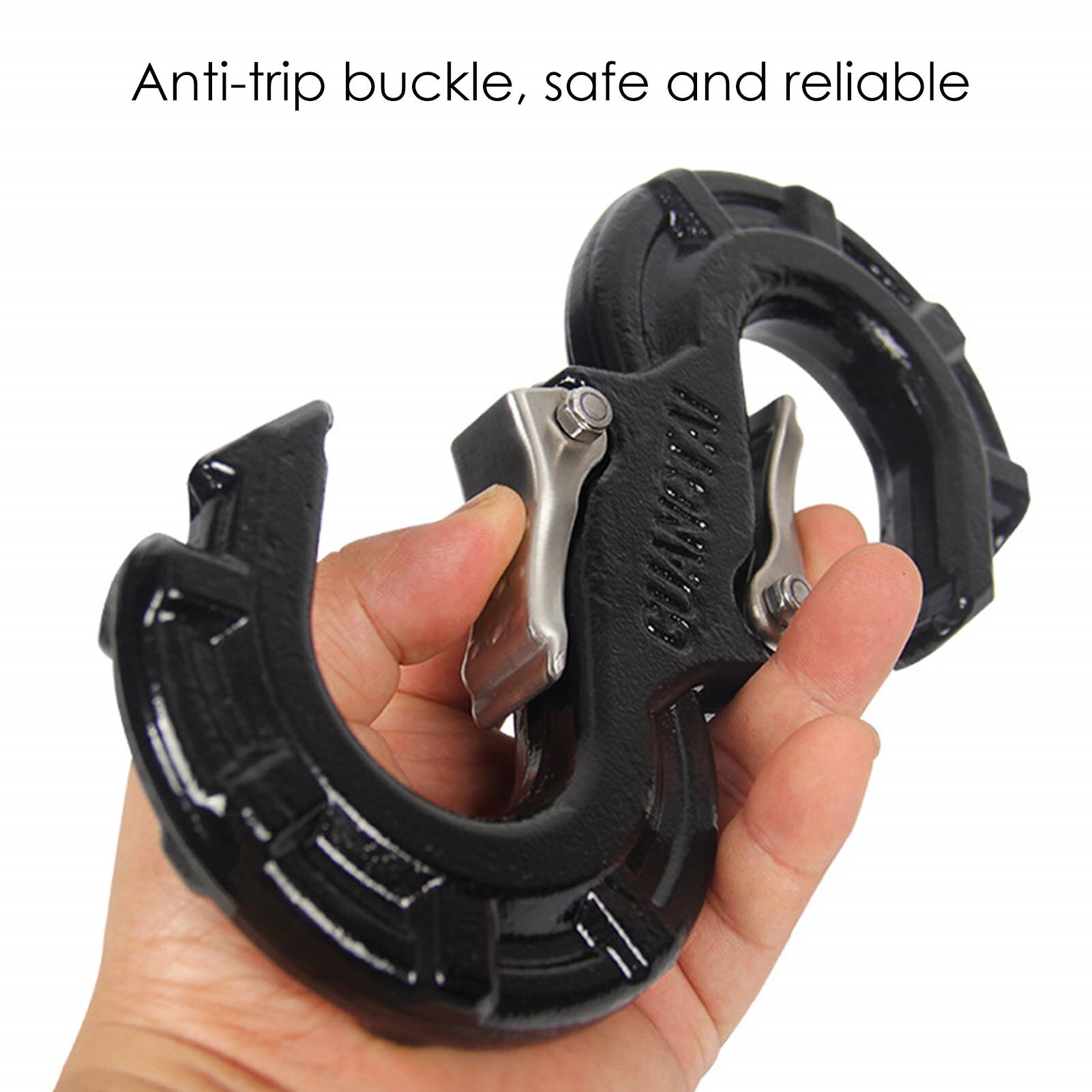 Car Off-road Rescue Shackle S-shaped Hook, Spring Buckle , Manganese Steel Material, Durable Tool Accessories For Car SUV
