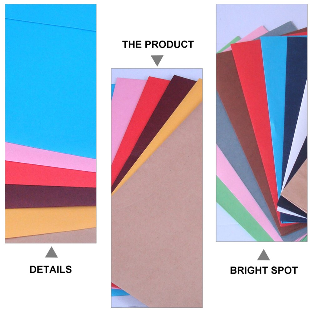40pcs/ Set Envelopes Blank Self Seal Colorful Envelopes Photo Letter Envelopes
