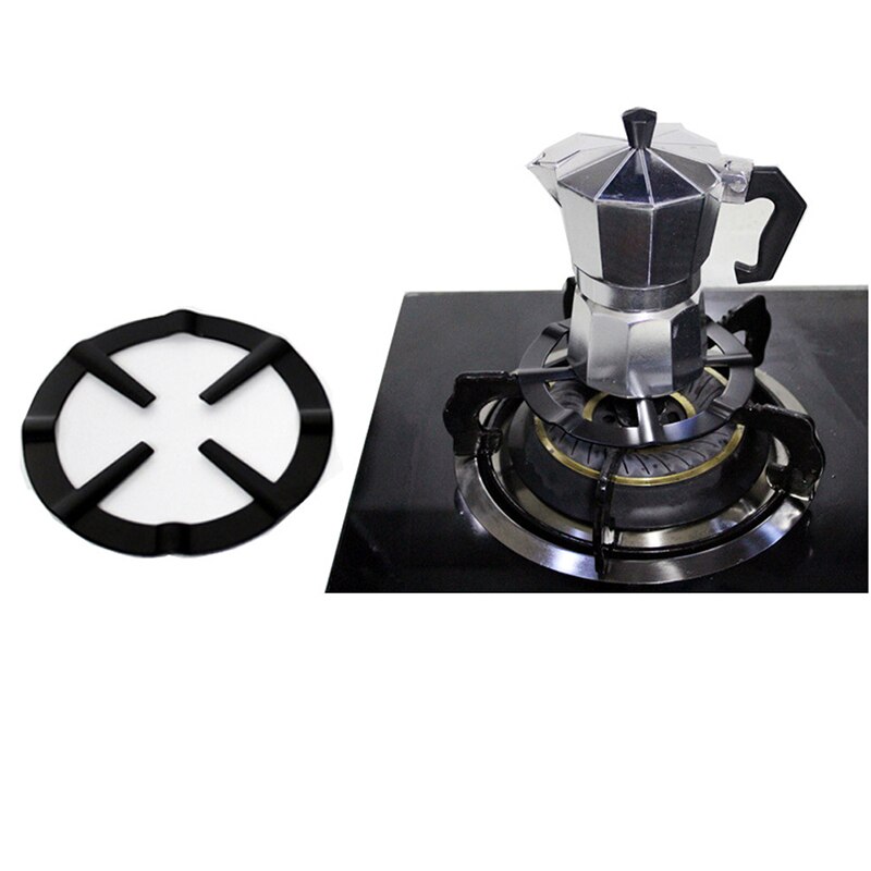 Soporte para estufa de macetas Moka, soporte para olla de café, soporte para quemador de anillo de Gas, rejilla para hofa de Gas, utensilios de cocina para acampada, accesorios de cocina