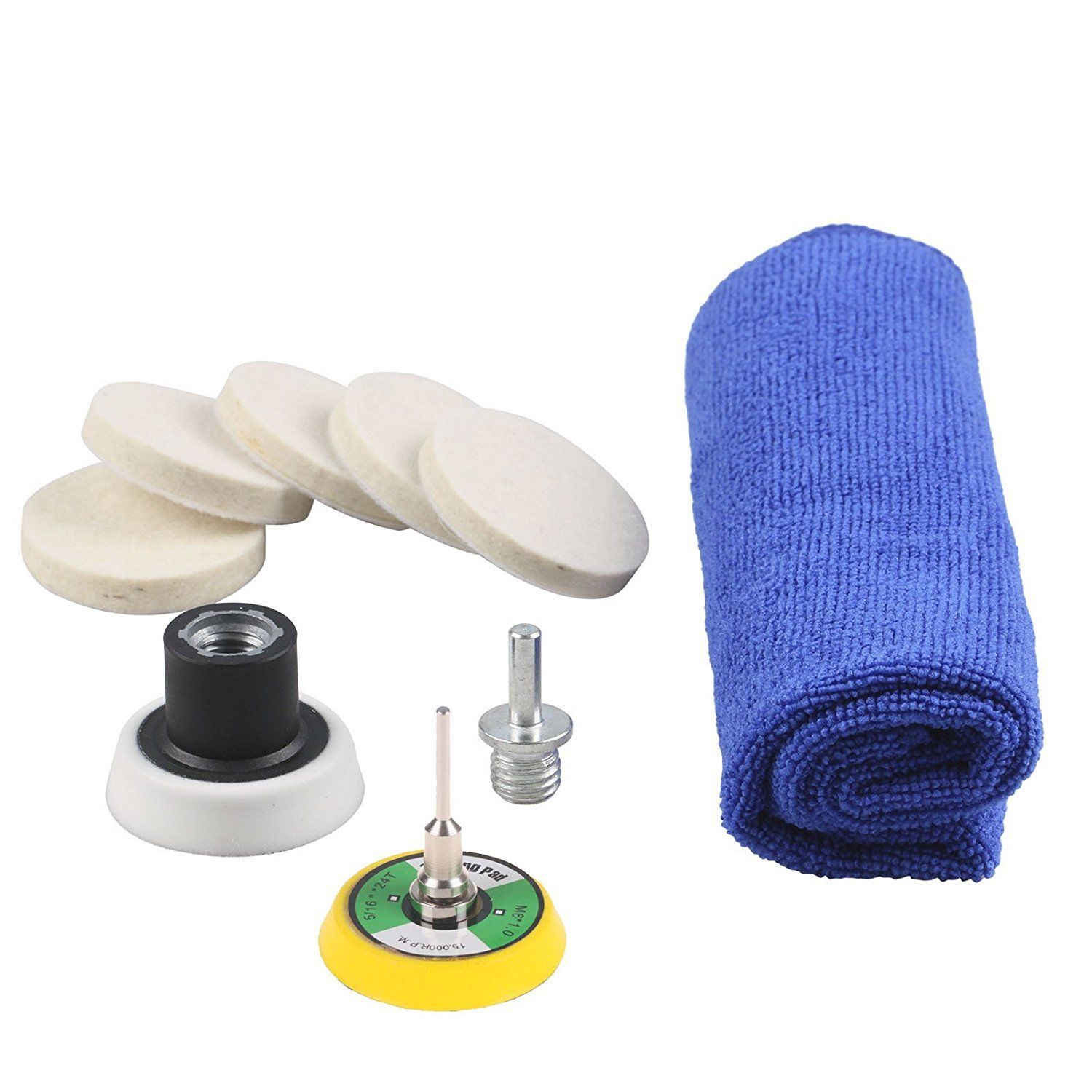 2(50mm) Car Auto Windscreen Window Scratch Repair Remover Glass Polishing Kit
