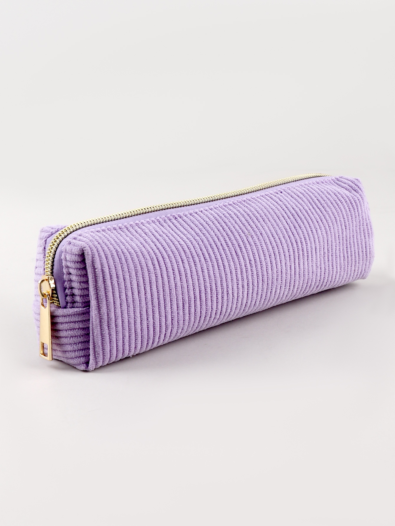 Durable Pencil Case Pouch Pen Bag School Pencil Cases With Zipper Back To School Kawaii Stationery Novelty Pencil Case: PURPLE