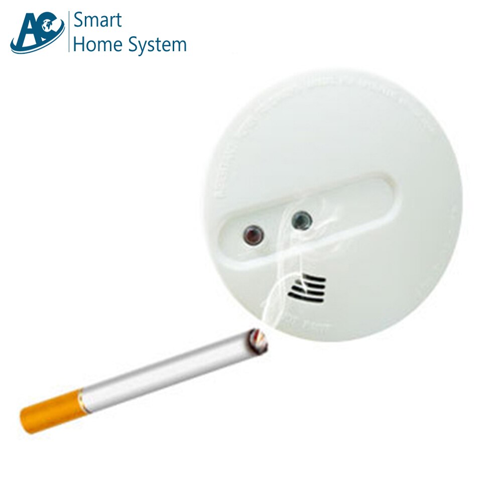 Best Home Smoke Detector System Standalone 433Mhz Wireless Photoelectric High Sensitivity Smoke Detecting Device