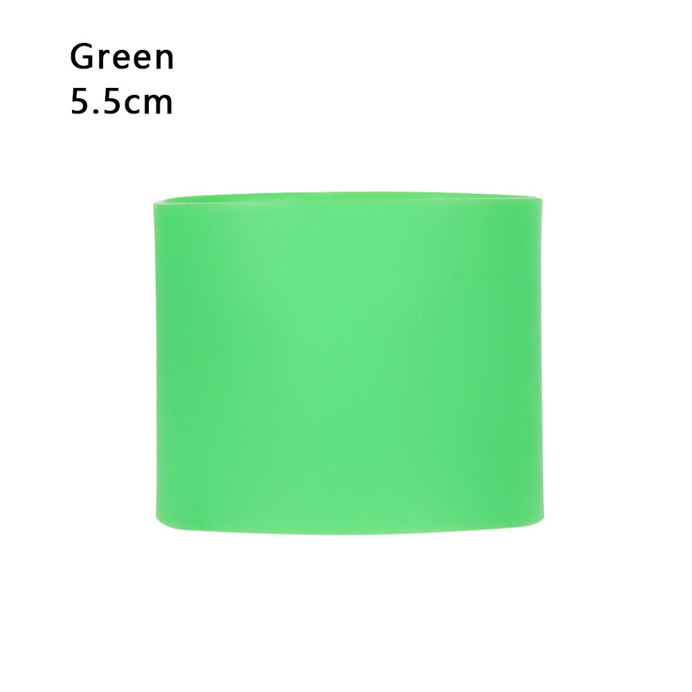 Silicone Cup Sleeve Heat Insulation Bottle Sleeves Non-slip Mug Sleeve Glass Bottle Cover For Mugs Ceramic Coffee Cups Wraps: 6