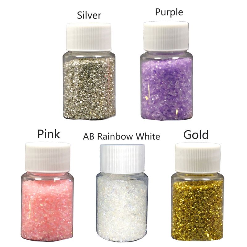 20G Acrylic Crystal Sea Glass Resin Filler Broken Stones DIY UV Resin Epoxy Resin Jewelry Making Mold Fillings Art Craft