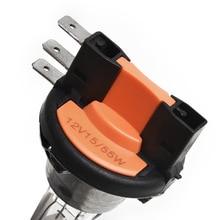 12V Halogen Bulbs Transparent DRL White 2pcs Replacement Car Turn Signal