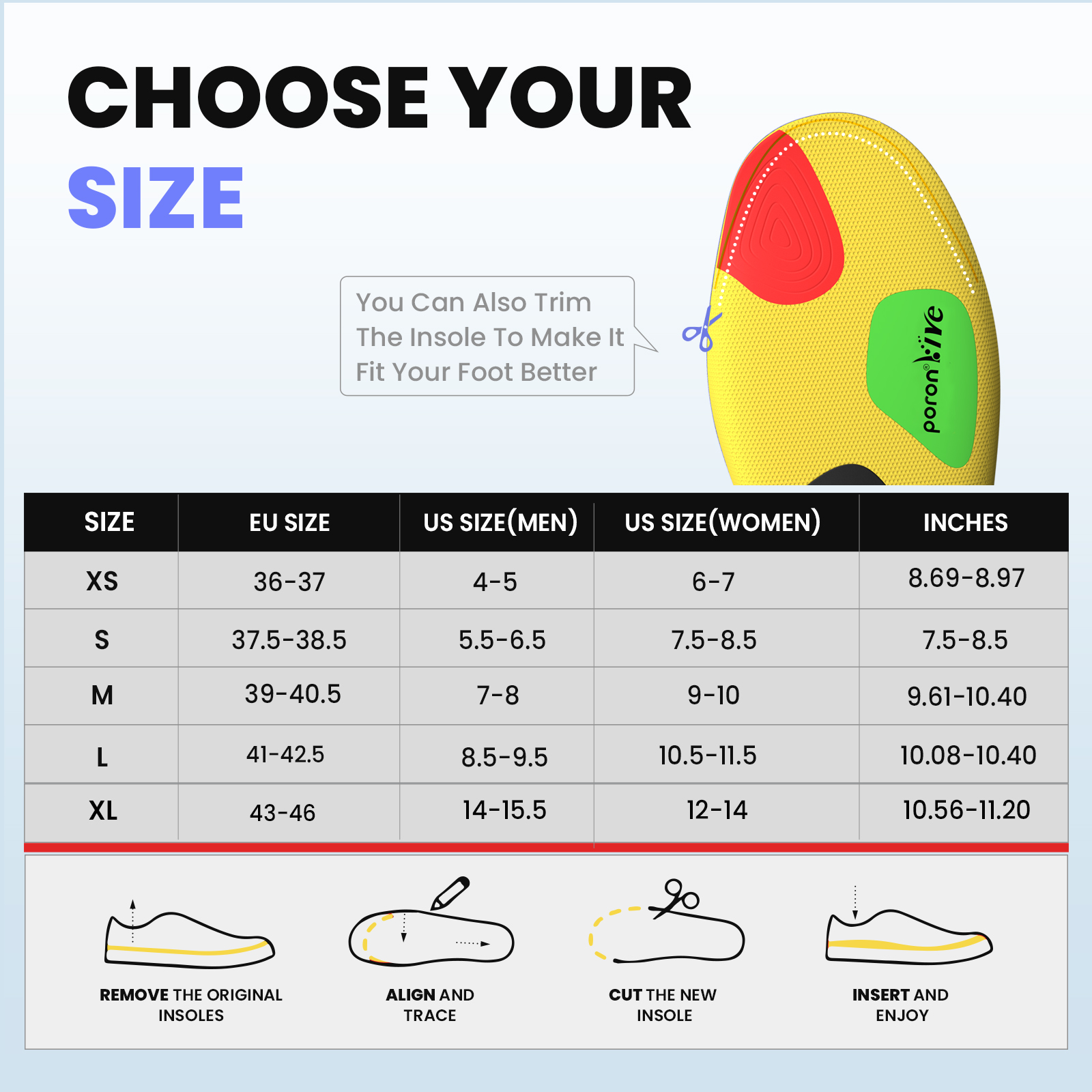 Plantillas deportivas ortopédicas de primera para pies, almohadilla de Gel PU con absorción de impacto, transpirable, soporte para arco deportivo, plantilla para el cuidado del dolor