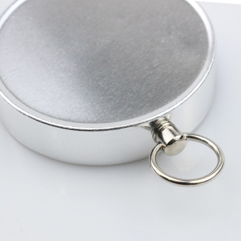 Portable Aluminum Lightweight Emergency Compass Outdoor Survival Compass Tool Navigation Wild Tool Black Brujula Chaveiro