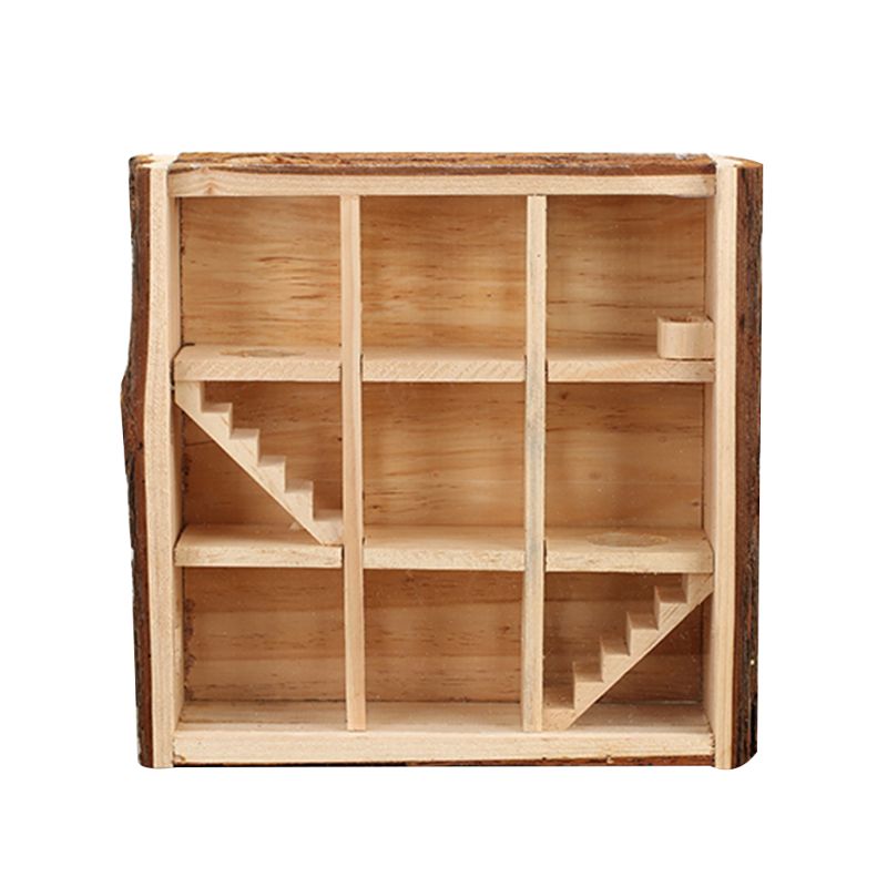 Picture of Pet Hamster House Maze Wooden Tube Tunnel Cage Ani... – Grandado