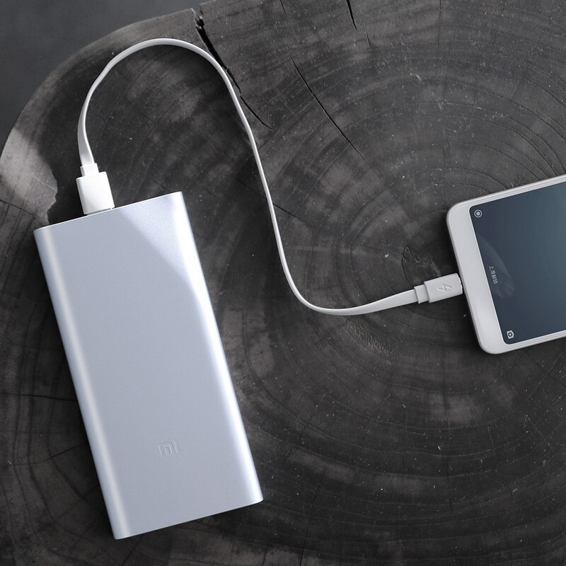 Xiaomi – batterie externe Portable QC3.0, 10000mAh, USB type-c bidirectionnel, Charge rapide 18W, Xiaomi Mi Power Bank 3