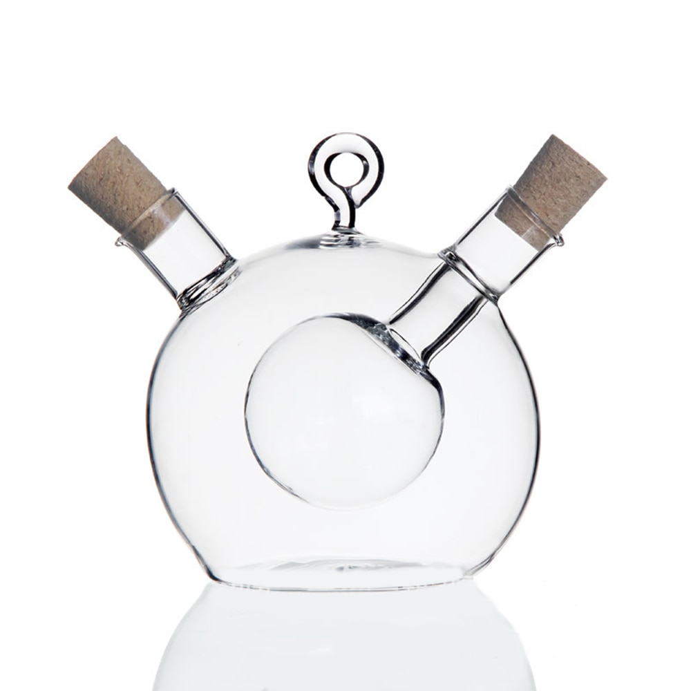 Multi-functional Kitchen Oil Vinegar Pots Seasoning Bottle Dishware Leak-Proof Sauce Vinegar Bottle Tableware