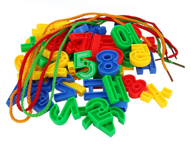 GYH – blocs géométriques en plastique, jeu de perles à enfiler, pour l'éducation précoce des bébés, outils d'enseignement des maths