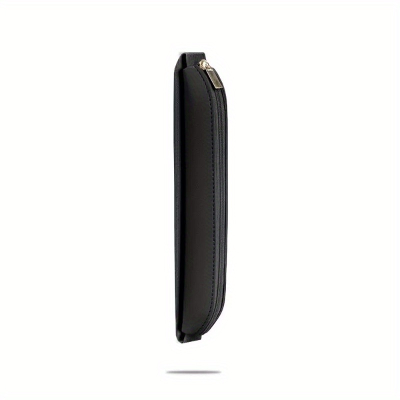 Pu Leder Bleistift Lagerung Tasche Buch Notebook Elastische Gummiband Stift Clip Tragbare Büro Treffen Laptop Stift Halter