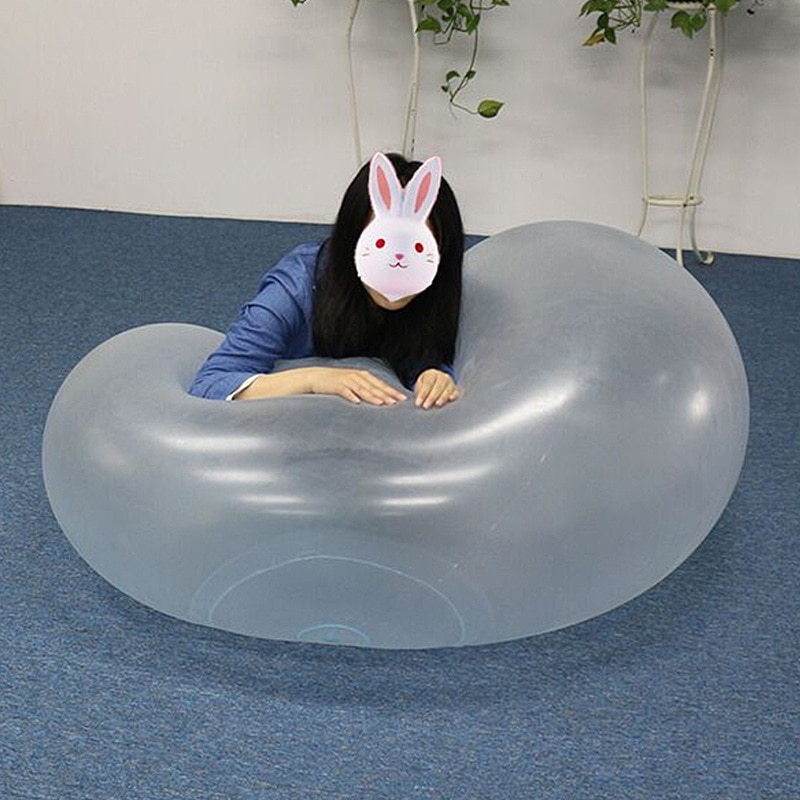 120cm holdbare boblebold oppustelige sjove bolde fantastiske rivefaste super wubble boblebold oppustelige udendørsbolde på lager