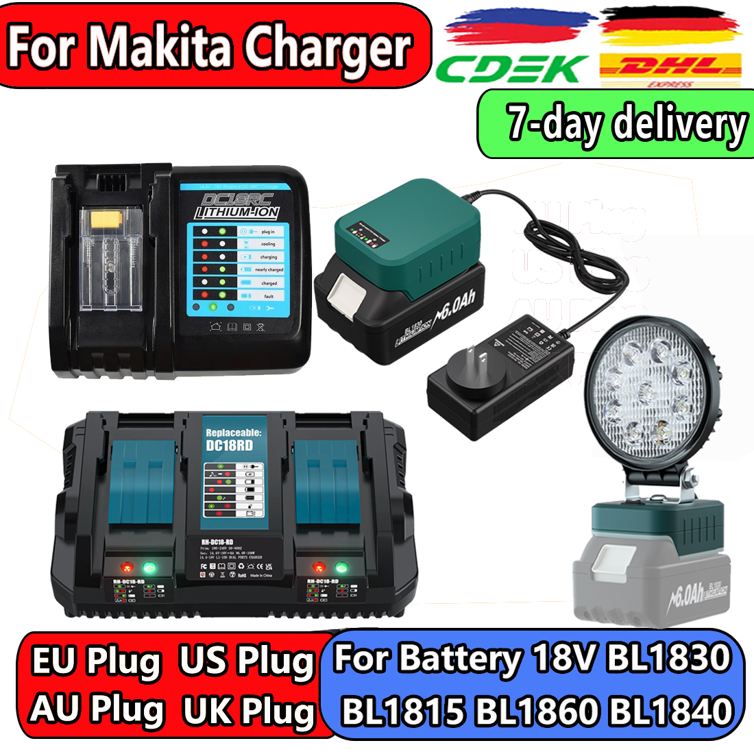 Feuille De Connexion En Nickel Pour Batterie Makita BL1830 (pack 10 Cellules Li-Ion)