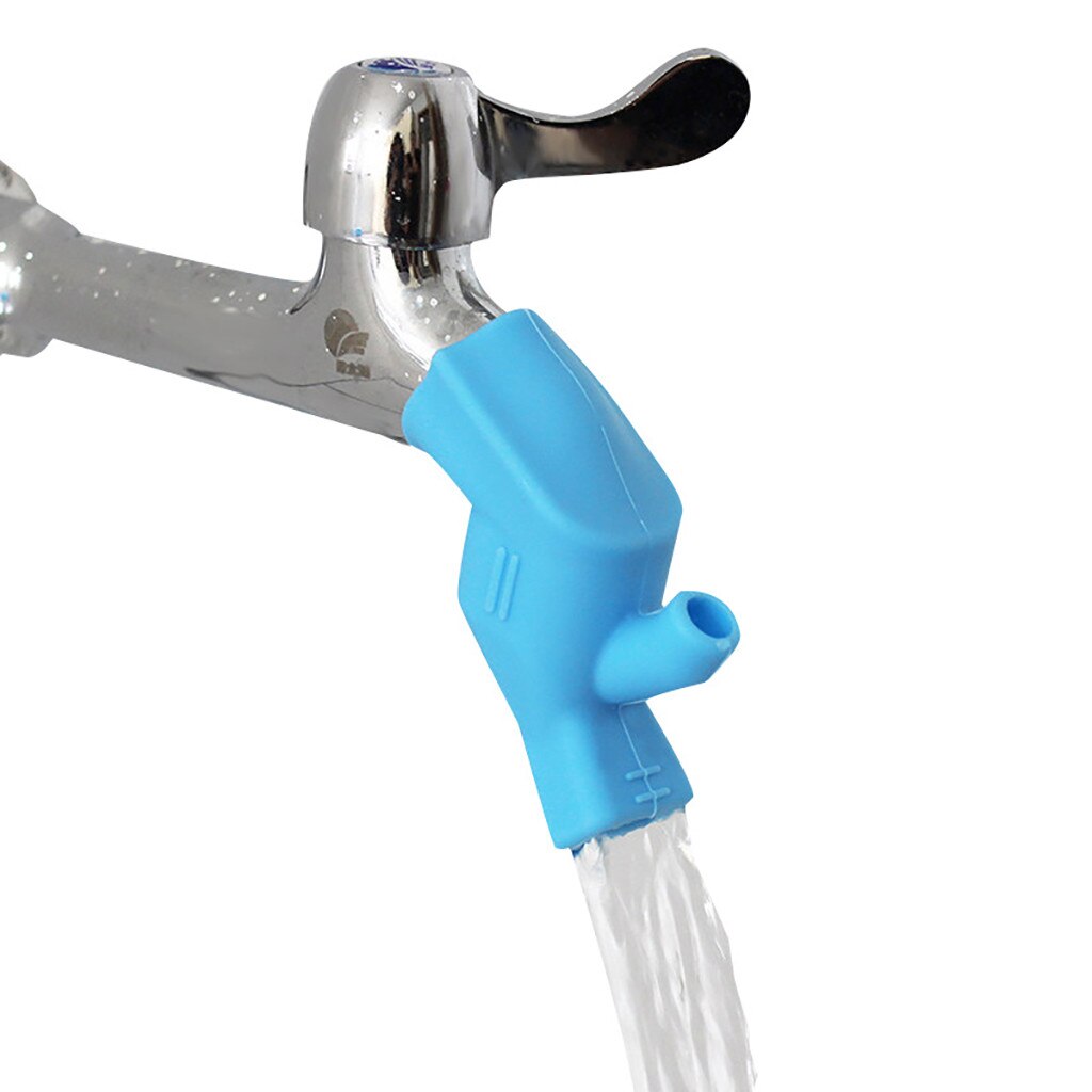 Silicone Bathroom Sink Faucet Extender For Baby Kids Children Hand Washing CAPractical home accessories Kraanverlenger