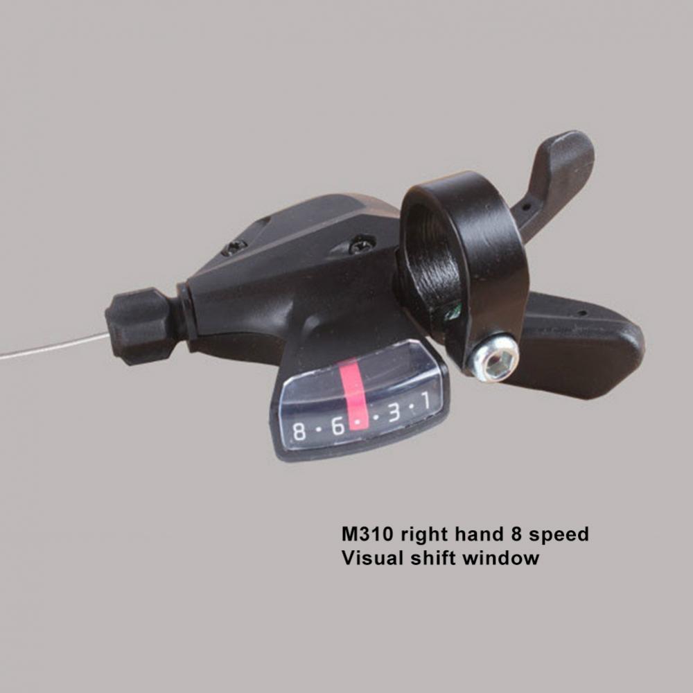 Levier gauche/droite pour vtt Shimano Acera SL-M310, 1 paire, 3x8 vitesses, avec câble de changement de vitesse, poignée de disque, pièces de bicyclette