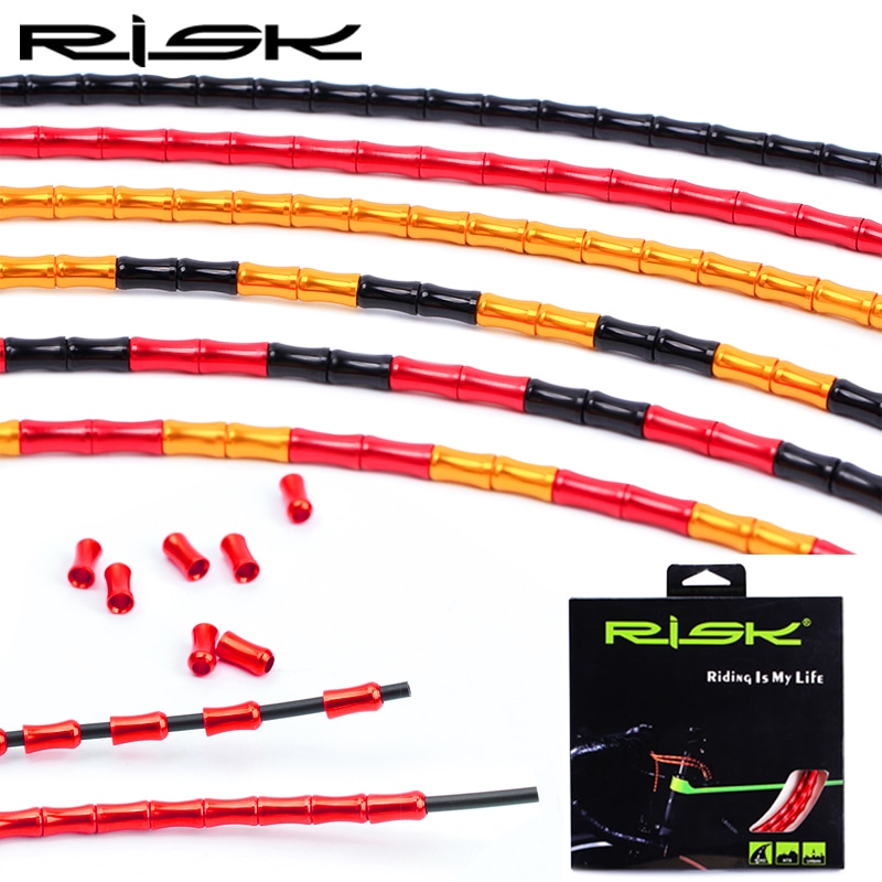 Risk RC303 MTB Road Bike Full Protection Derailleur Shift Brake Link Cable Waterproof Aluminum Bicycle Shift Brake Wire Set