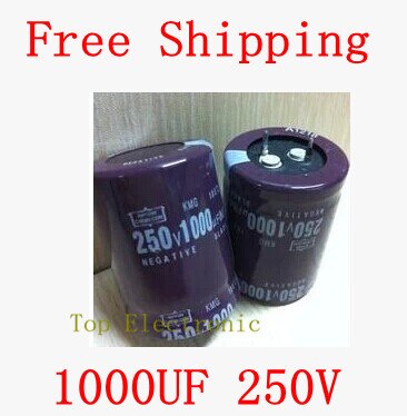 10 stks/partij Elektrolytische condensatoren 250V 1000UF Volume: 30*35mm Beste prijs en goede service