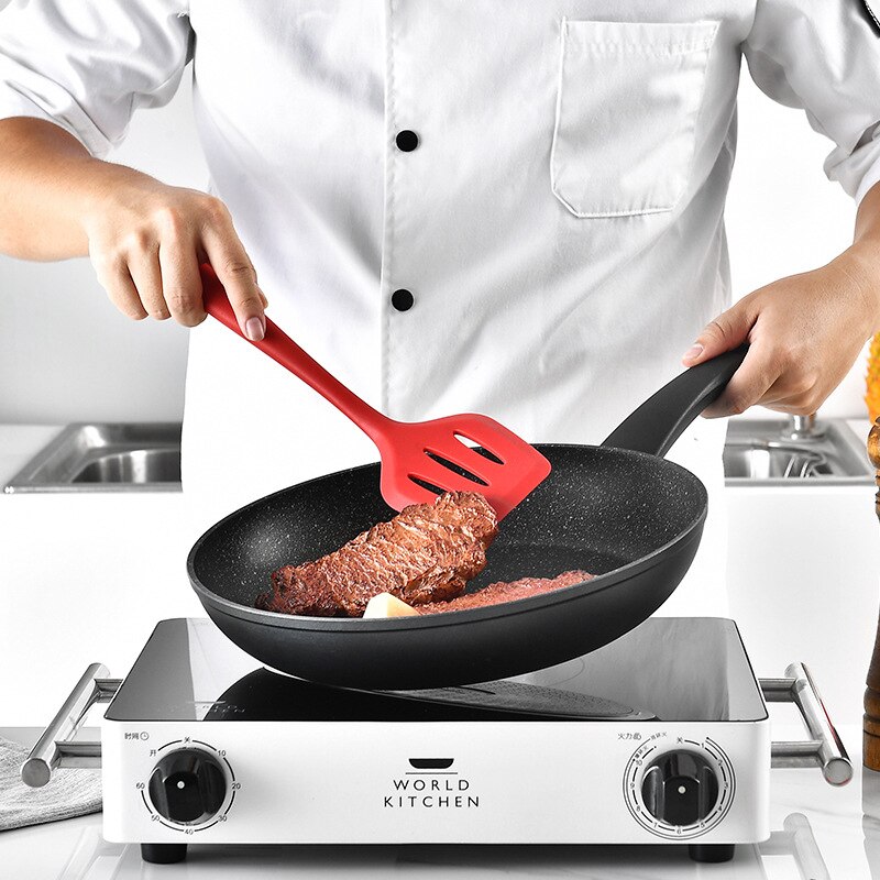 Ustensiles de cuisine en silicone, pelle, cuillère, ustensiles de cuisine, ustensiles de cuisine, ensemble  of 10  of 10 ustensiles de cuisine antiadhésifs