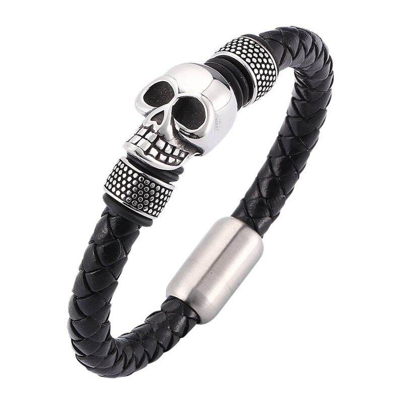 De Mannen Rvs Multilayer Gevlochten Armband Hand G
