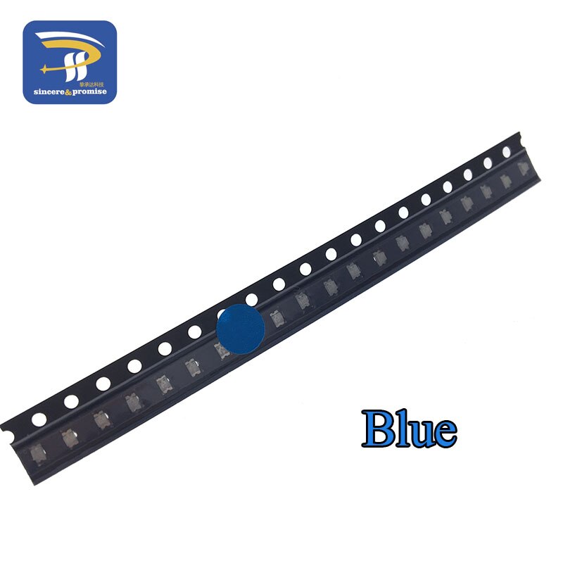 100 STÜCKE/LOT 1206 SMD Weiß Rot Blau Grün Gelb 20 stücke jeder Super Helle 1206 SMD LED Dioden paket Kit