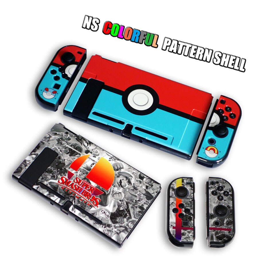 Nintend Switch NS patrón caso Nintendo interruptor protector duro de la cubierta de la piel para la consola Nintendo Switch