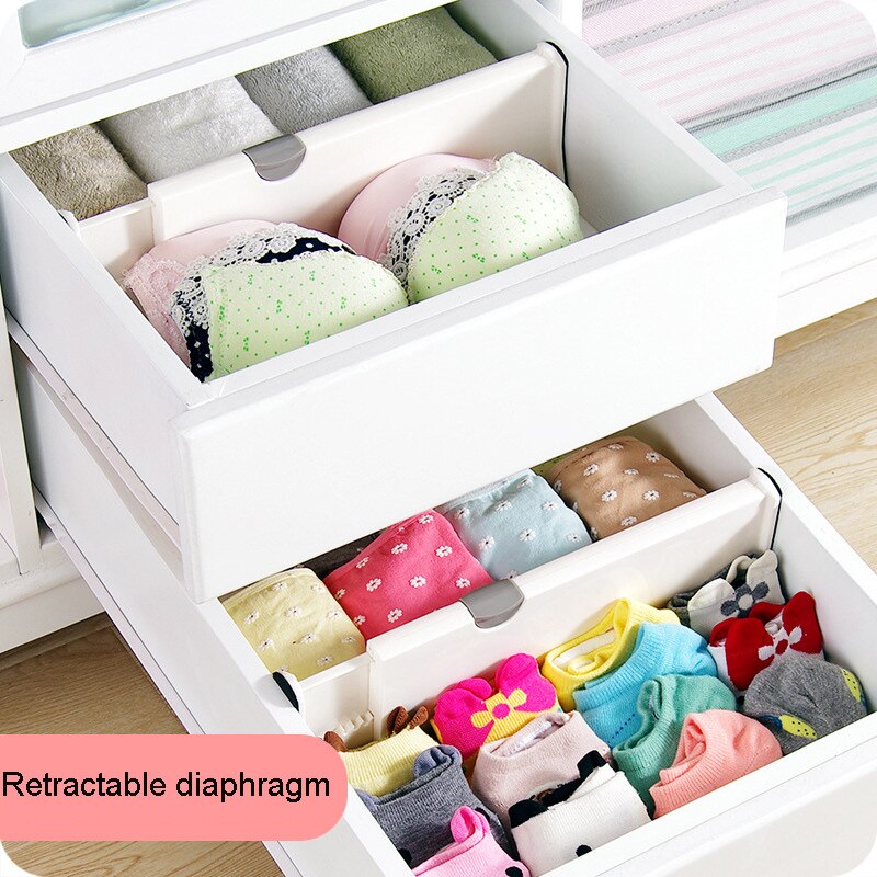 Retractable Adjustable Drawer Divider Holder Partition Drawer Organizer Storage Clapboard Dividers Target For Clothes & Kitchen