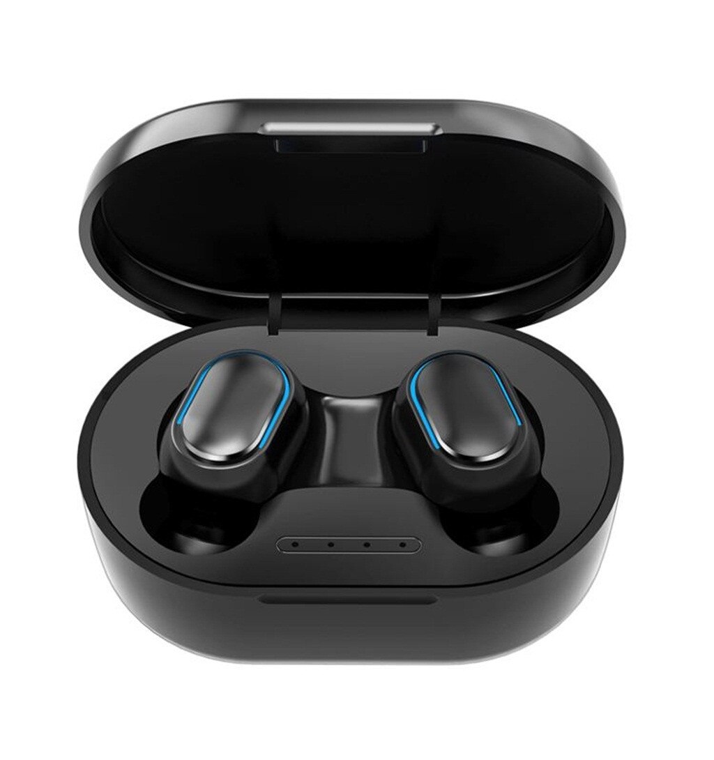 Wireless Earphones Twins Bluetooth 5.0 Headset Wireless Dual Headphones Stereo Earphones Earbuds: Default Title