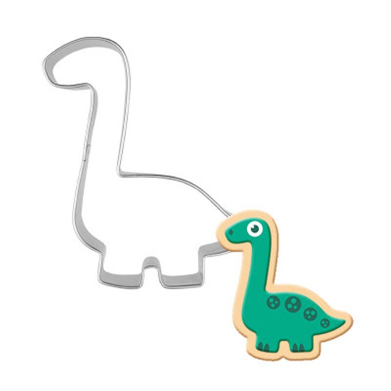 Brachiosaurus Dinosaurus Cookie Cutter Rvs Fondant Cutter Bakken Cookie Mold Biscuit Mould Cookie Stempel Cookie Cutters