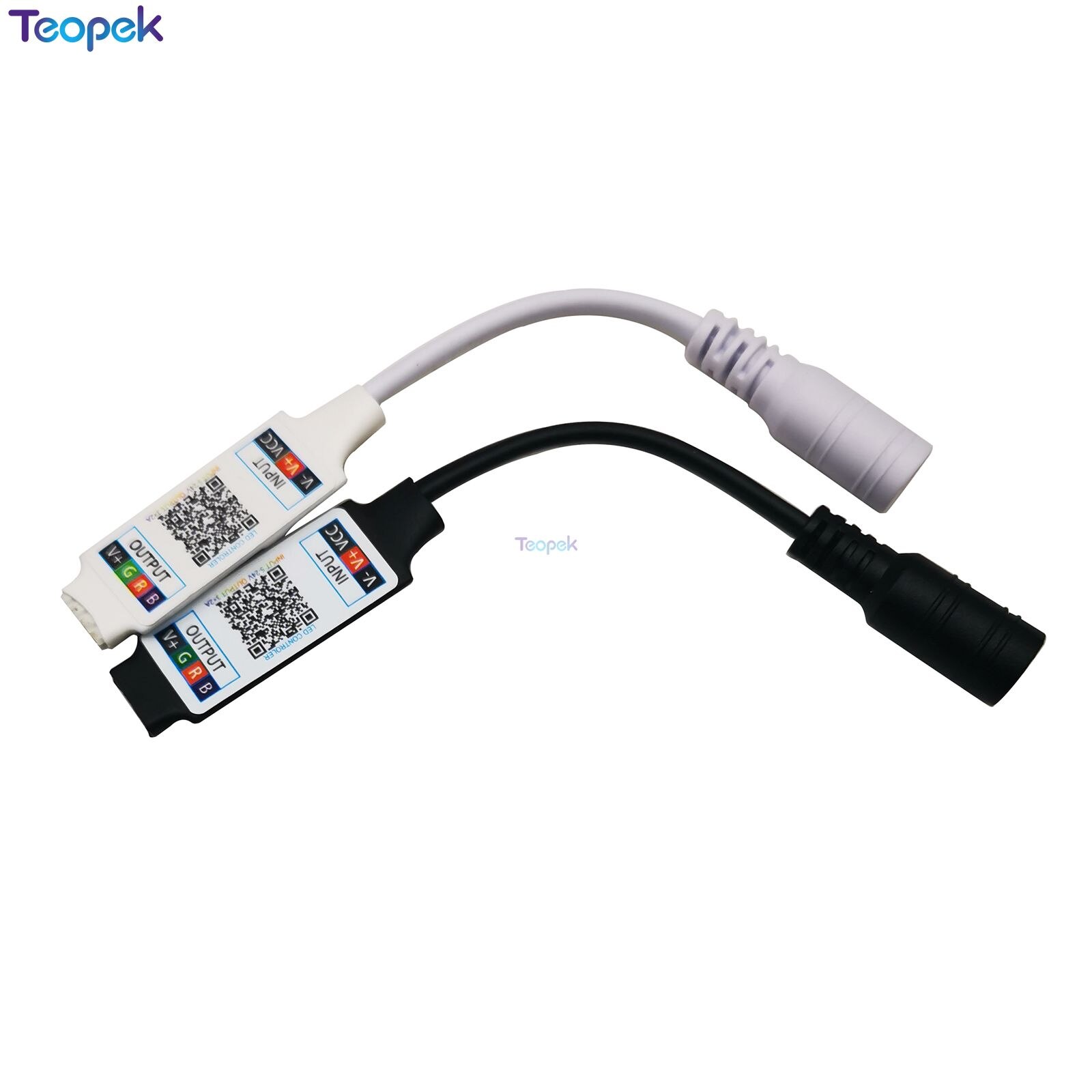 5pcs Mini RGB Bluetooth LED Controller DC 5V 12V 24V Mini Music Bluetooth Controller For 3528 5050 RGB LED Strip