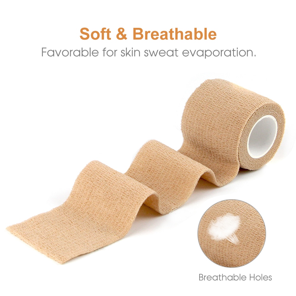 24 rolls Self Adhesive Bandage Wrap Cohesive Bandage Sports Tape Vet Wrap