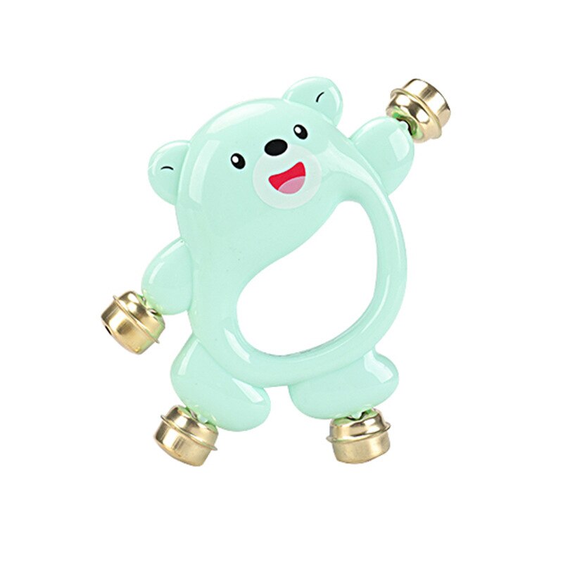 Baby Speelgoed Pasgeboren Hand Rammelaar Baby Puzzel Bel Coax Baby Hand Grip Bell Kleurrijke Regenboog Percussion Musical Party Kids Game