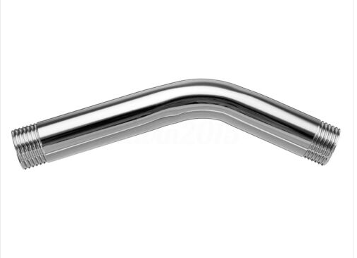 Extensión de cabezal de acero inoxidable, Brazo de ducha en ángulo, manguera Extra, alargadores de cabezal de ducha para Baño: Default Title