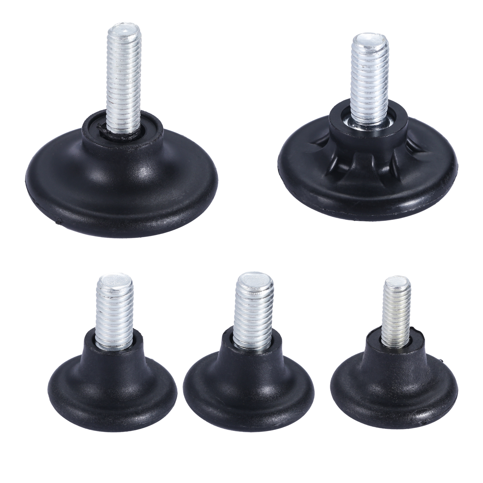 Pie nivelador con tornillo M8 para muebles, 10 piezas, M6, diámetro ajustable, para mesa de casa, escritorio