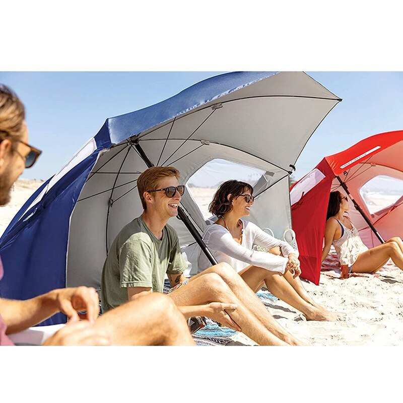 Sombrilla de playa para exteriores, carpa de protección portátil para Picnic, toldo para acampar, refugio contra el clima, 7,87 pies