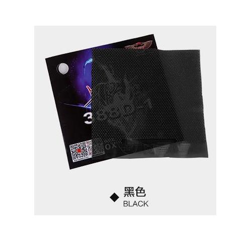 Dawei 388D-1 (Quattro) długie pestki-na zewnątrz tenis stołowy guma bez gąbki (warstwa wierzchnia, wół): czarny bez Sponge