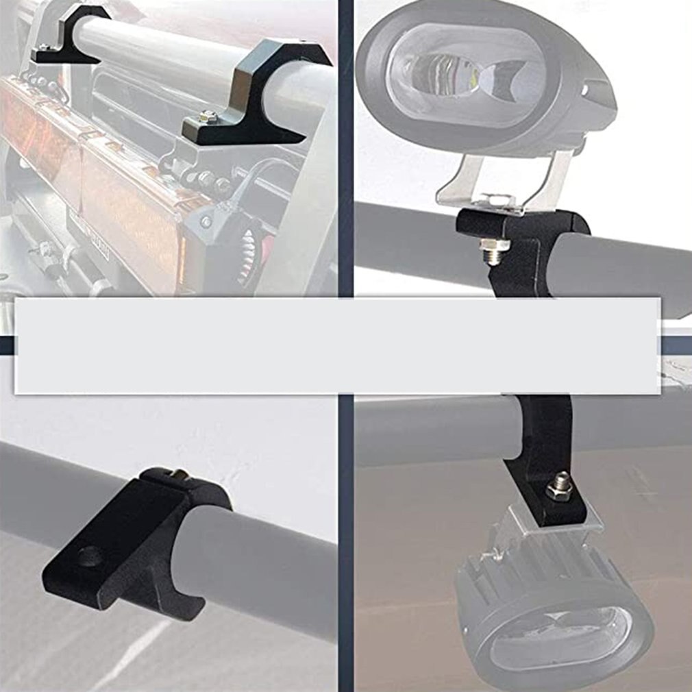 Motorfiets aangepaste externe koplampbeugel mistlampbeugel buisklem aluminium beugel voor zoeklicht