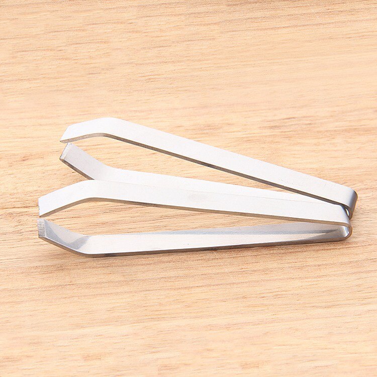 Stainless Steel Fishbone Tongs Metal Fish Hair Remover Kitchen Stubbs Plucking Fur Bones Clip Tong Animal Pliers BBQ #1