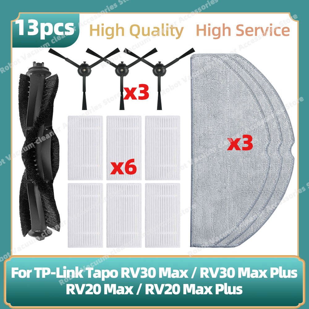 Serbatoio 2 In 1 Per Tapo RV30 Plus/RV20 Max – Aspira E Lava Insieme, Grande Capacità, Filtro Incluso