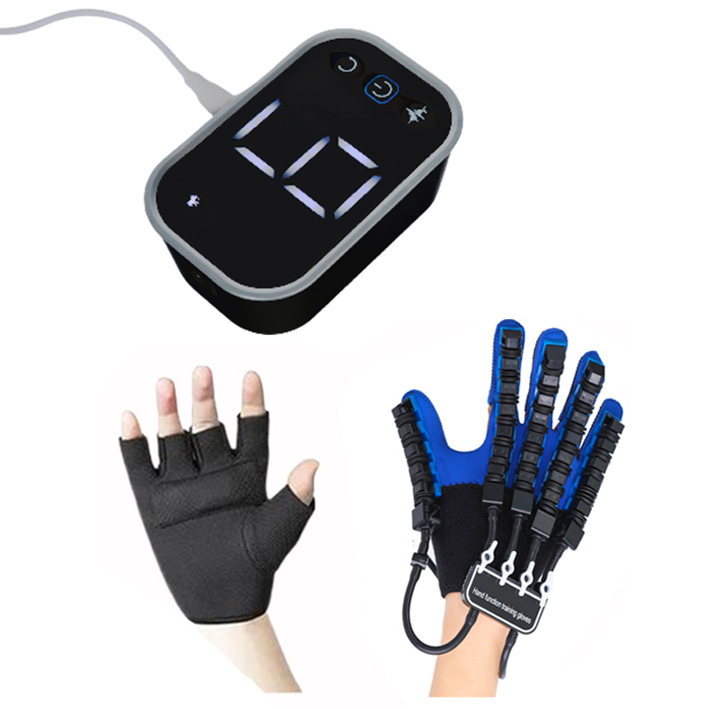 Intelligente Massage Handschoenen Beroerte Hemiplegie Revalidatie Handfunctie Robot Handschoenen Revalidatie Training Handschoen Vingerverzorging: MULTI / xlarge