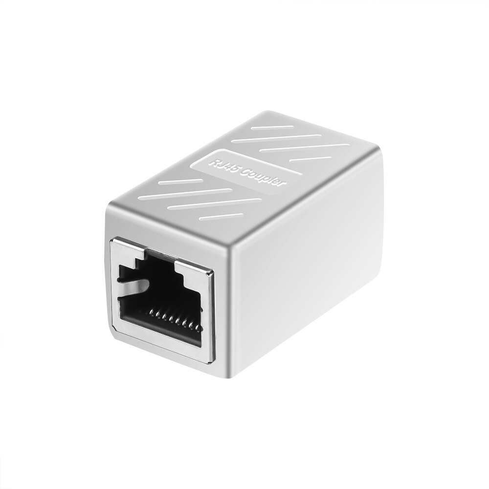 Kebidumei  rj45 kvindelig til kvindelig netværk ethernet lan splitter stik overførselshoved  rj45 kat 5 5e 6 6a extender netværkskabel
