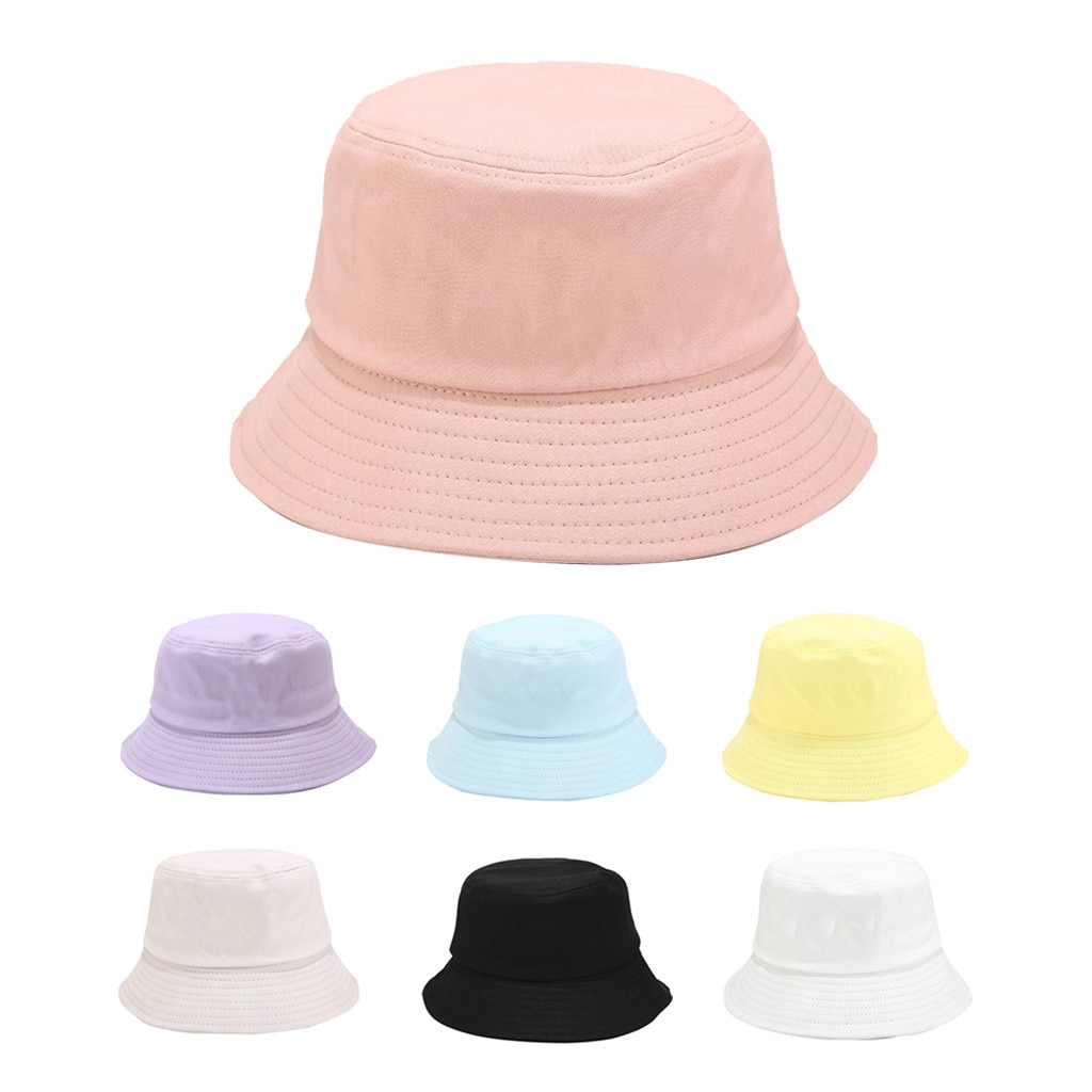 Zomer omkeerbare vissershoed Casual emmerhoed voor heren Dames Katoenen zonnehoeden Mode Panama strandpet Visserspet kopen vanaf een prijs van 3.91