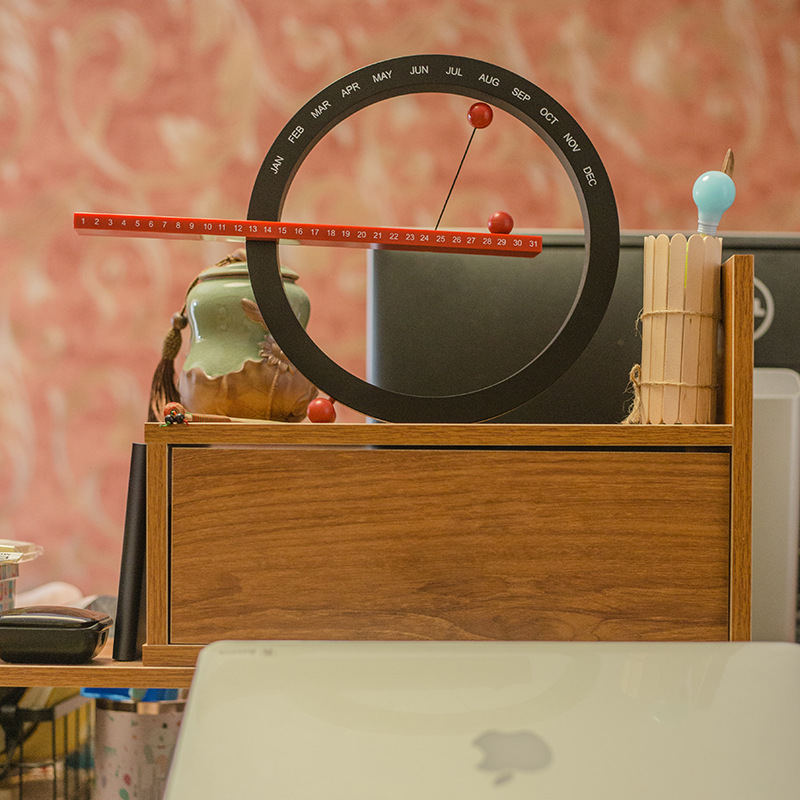 Desk Planner Calendar Office Table Accessories Manual Wall Calendar Ornaments Novelty Birthday Calendar