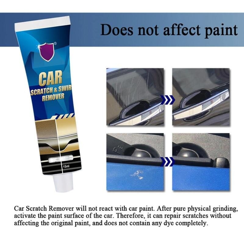 15ml Car Body Compound Wax Paint Paste Set Scratch Car Auto Repair Care Compound Styling It Fix Polishing Pro Kit Grinding X2F9